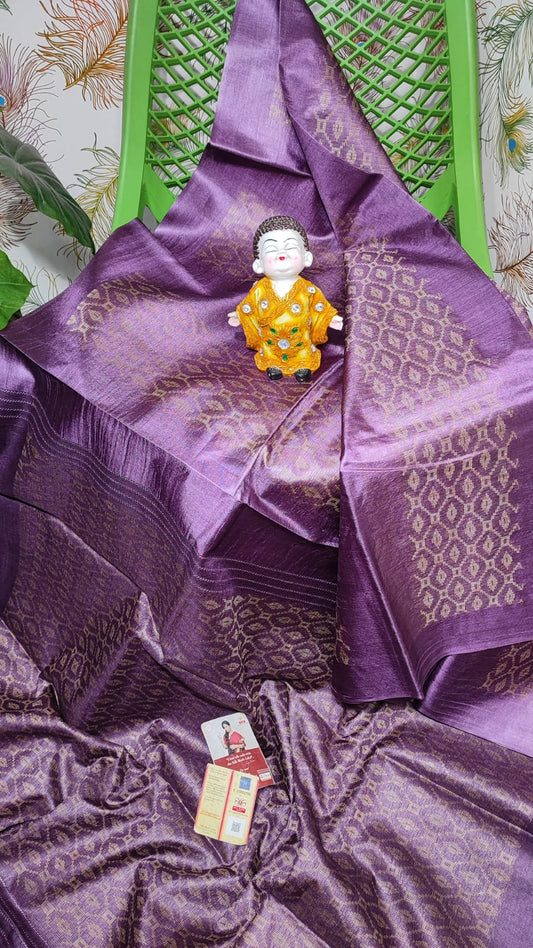 Handwoven Kota Viscose Silk Saree HKV09