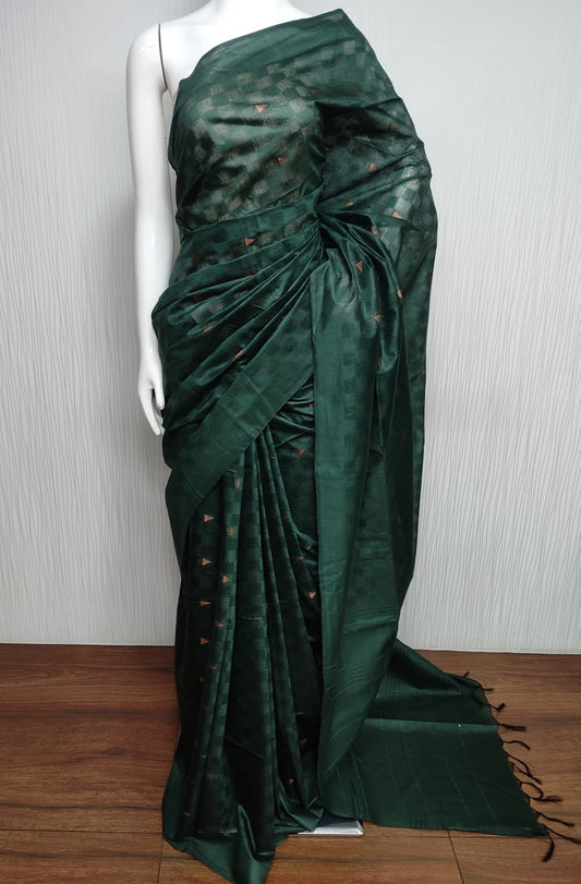 Handwoven Kota Viscose Silk Saree HKV27