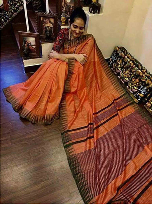 Semi Tussar Silk Kota Silk Saree SKS016